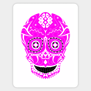 kitsch sugar skull Sticker